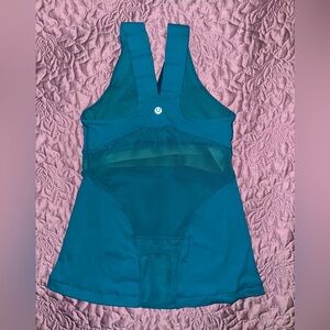 Lululemon athletica Teal Racerback Tank Top